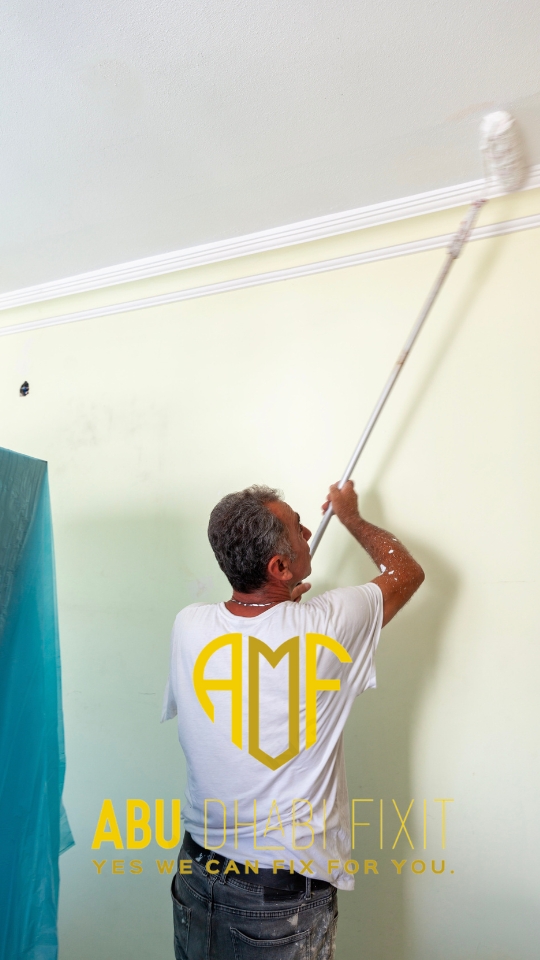 ceiling painting services in abu dhabi