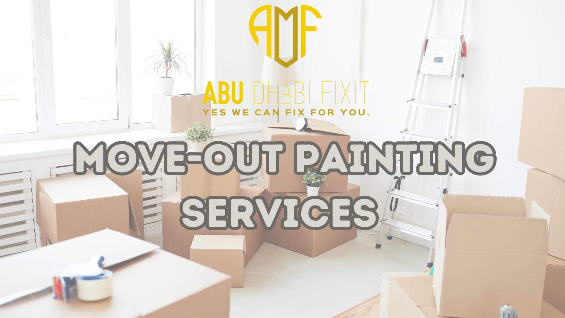 Move-Out Painting Services in Yas Island Abu Dhabi